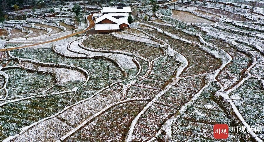 童话|巴中南江：白雪装点山村 犹若童话里的仙境