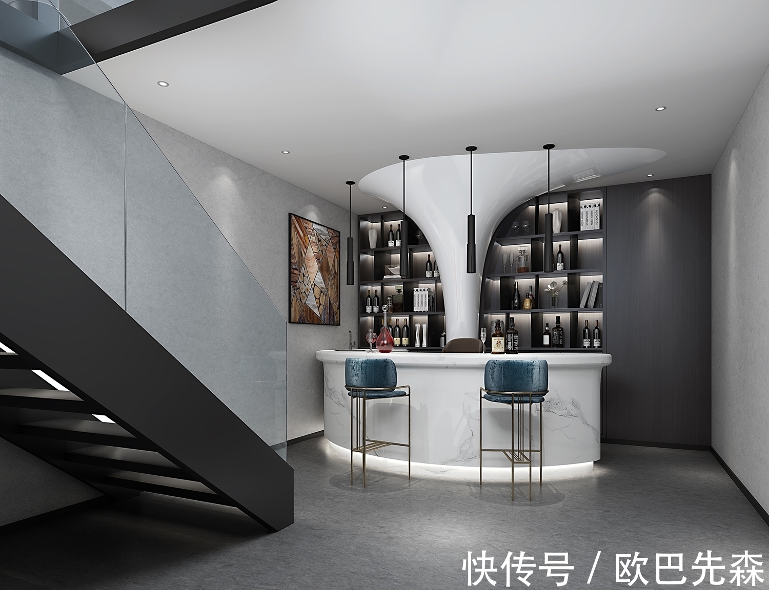 次卧空间|250㎡现代轻奢,精致艺术范直击心灵!
