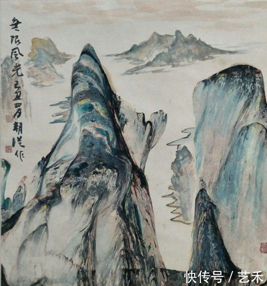 冬奥#书画家张朝洪——“炫姿舞冰雪 翰墨迎冬奥”迎冬奥艺术家书画展