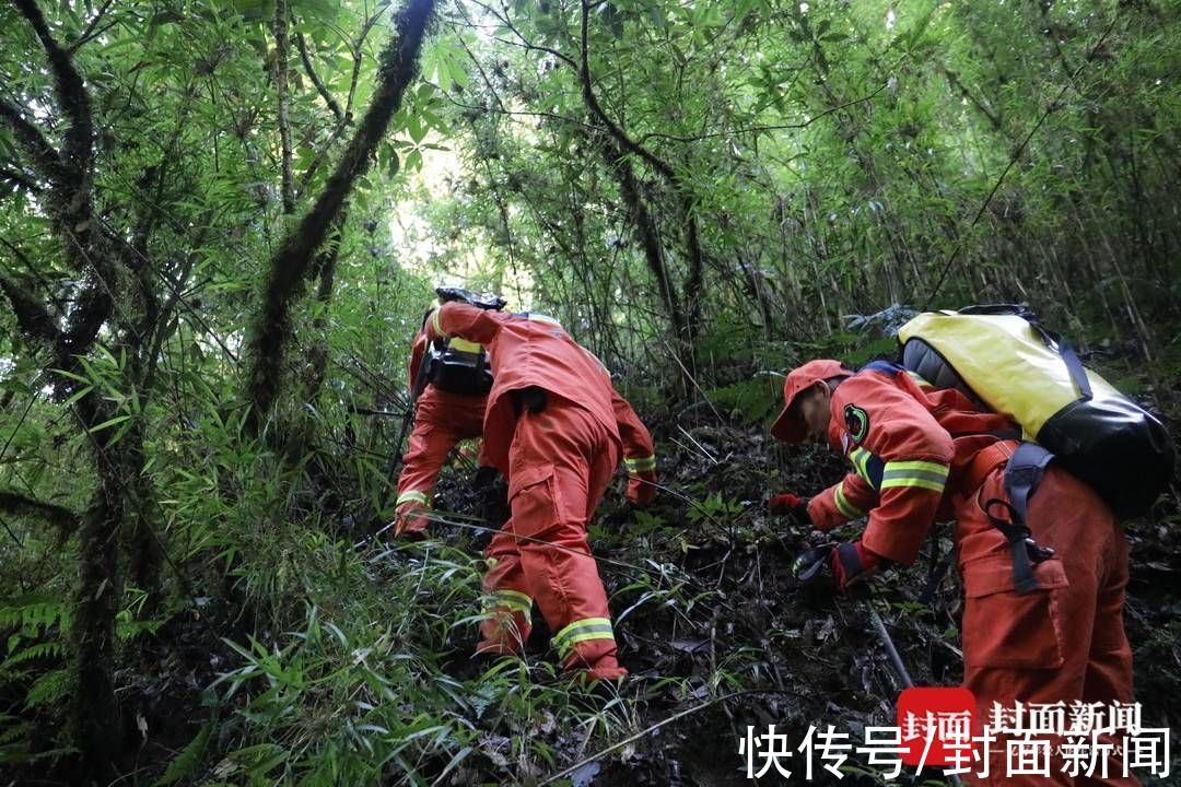 转运|云南哀牢山遇难者遗体转运出山：当晚下了冰雹，救援队有人累倒山上