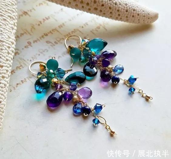 铁丝|嫌弃耳环难看,在家拿些珠子,串一串,每天都戴不同风格!附教程