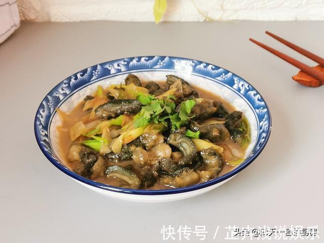 汤汁|家常葱烧海参,不用高汤,做法简单又省时间,上桌汤汁都不剩