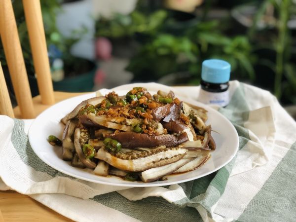 茄子|辣汁拌茄子
