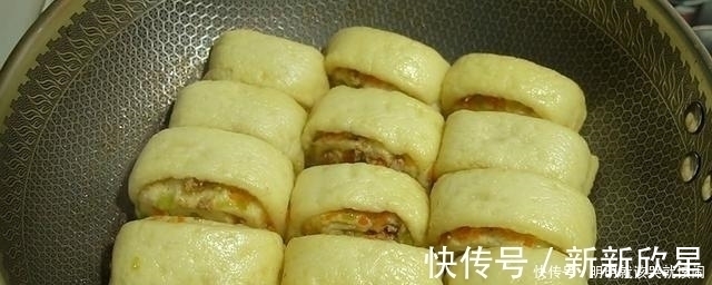 早餐|终于找到了！早餐最好吃的做法，不蒸不油炸，层层裹着馅料，真香