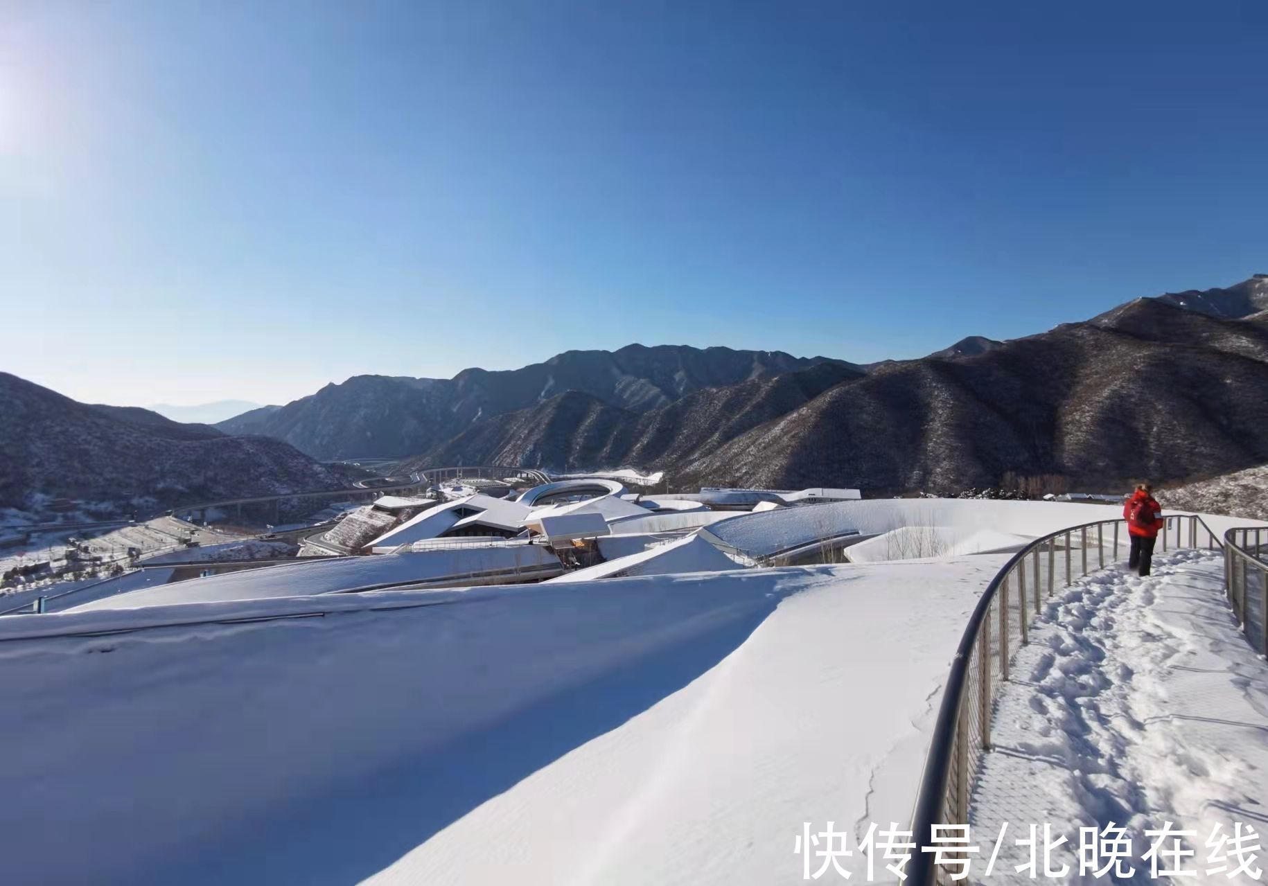 延庆赛区|延庆赛区雪后初晴！带你第一视角领略壮美冬奥赛场