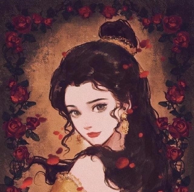 迪士尼!这才是古风美女花木兰,迪士尼公主们在这位美女画师笔下美哭了