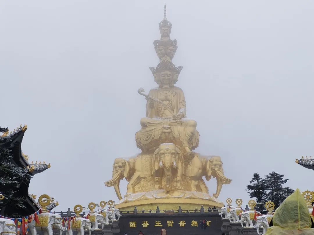 温泉节|下雪啦！峨眉山深秋初雪惊喜而至