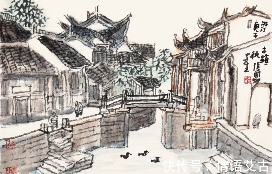 山水画$遵循自然｜张国兴辛丑年山水画写生新作