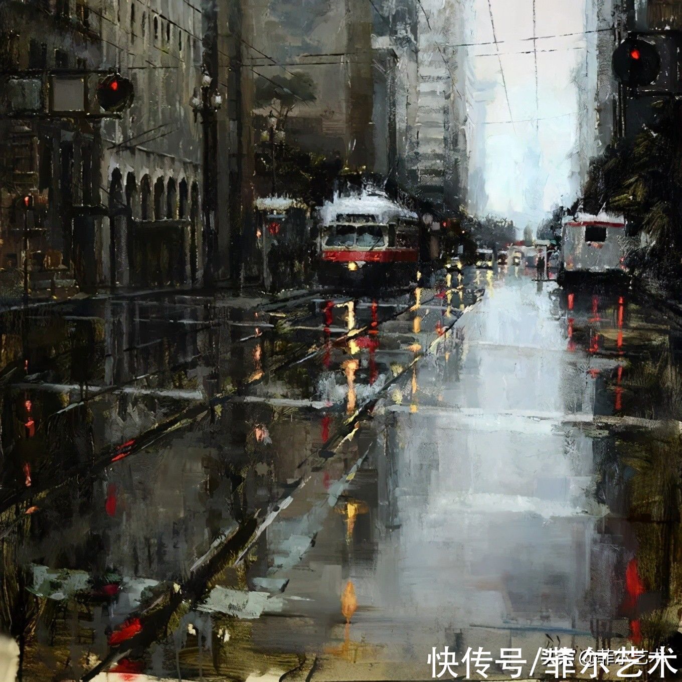 雅各布·德恩@美国画家雅各布·德恩超强表现力现代印象派油画作品赏析