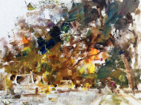 祝锡勇@艺术家祝锡勇的油画作品,浓浓的生活气息