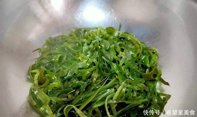 海带|2元,可以炒一盘蔬菜,美味又清肠切肚,比吃海鲜好