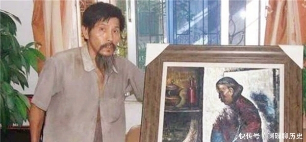 赣江|赣江一老汉沉迷画画40年,画到妻离子散,专家:作品没资格进美协