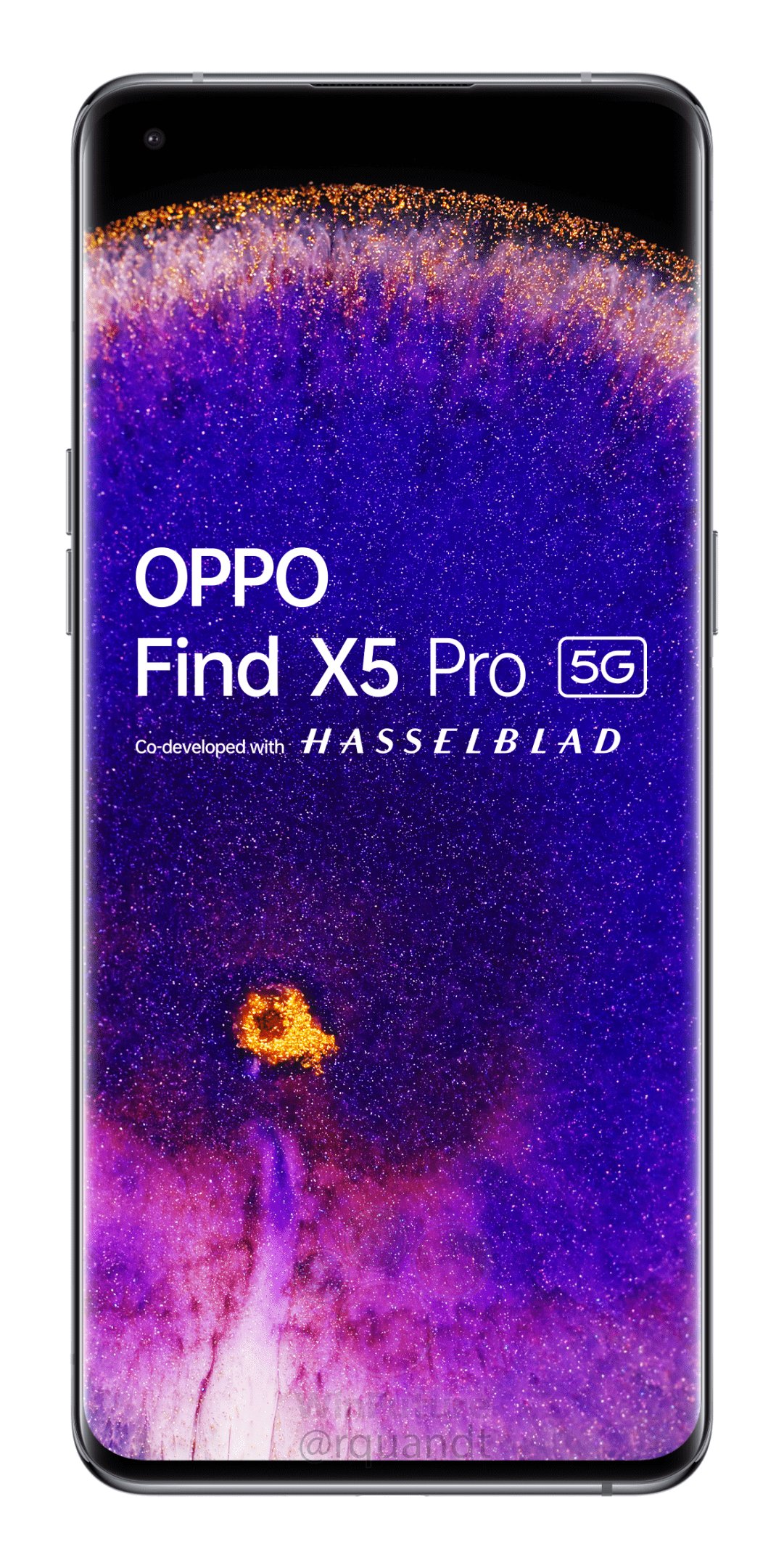 哈苏 + 马里亚纳，OPPO Find X5 Pro 官方渲染图曝光：骁龙8 Gen1