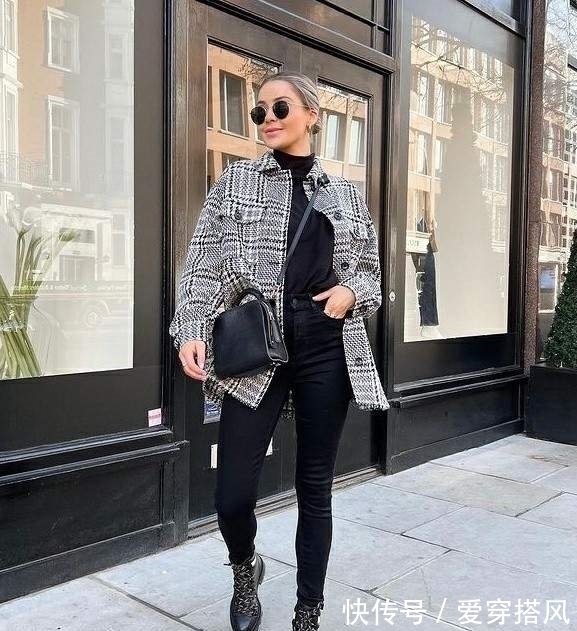 穿搭 冬季的欧美风穿搭,既显高又帅气,穿搭小白也可以轻松驾驭
