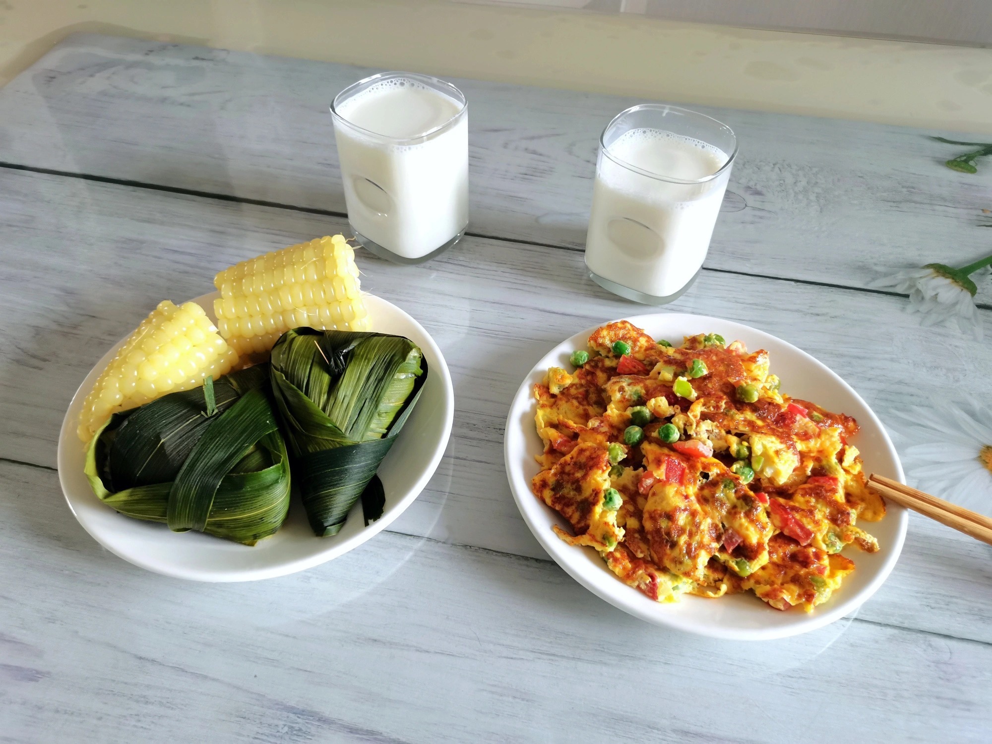 紫薯|晒我家5天清凉早餐,三伏天这样吃早餐,不热舒服