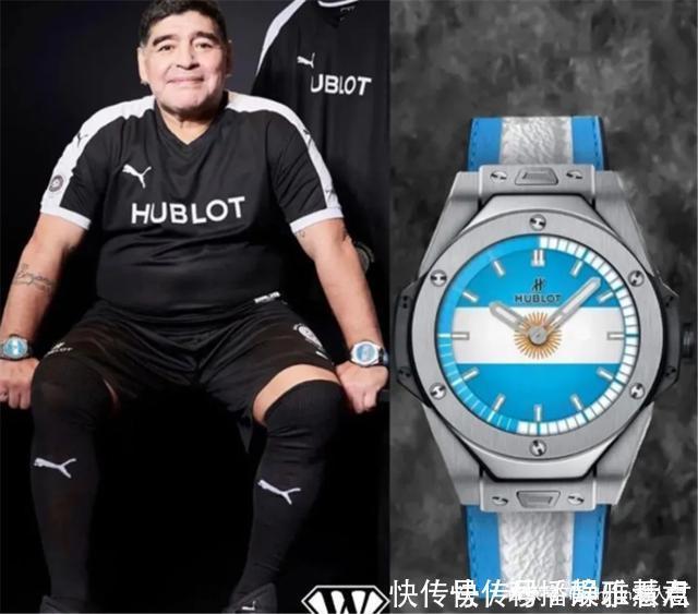 劳力士|马拉多纳生前也是个玩家!劳力士一次戴两块,穿衣花俏最爱PUMA