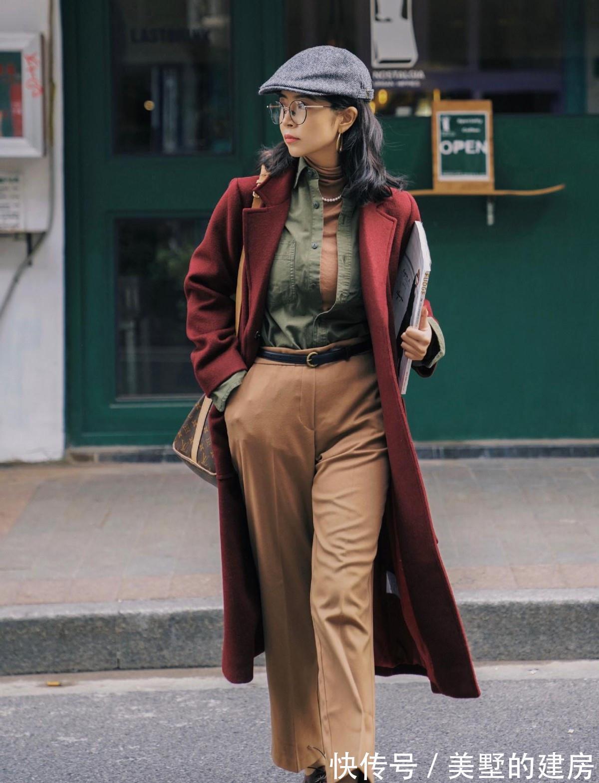 时髦 服装在精不在多,入冬穿搭试试这几种搭配,保暖时髦还耐看