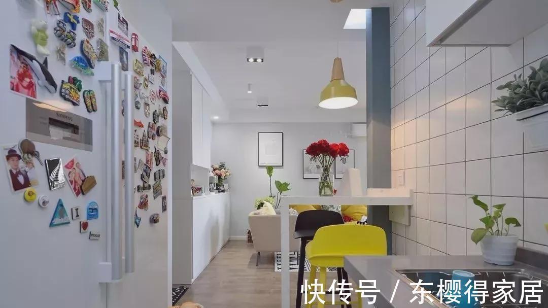 鞋柜|64㎡北欧小户型，轻松、悠闲的小窝，是每个人心中最温暖的港湾