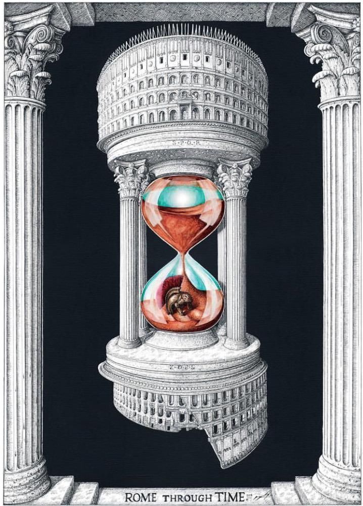 英国小伙用针管笔画出了最美中国地图,独一无二的中国风