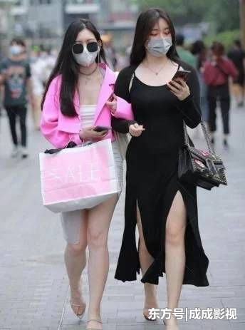 优雅|姐妹花的裙装风格结合自身的身材和气质变得更加优雅大方