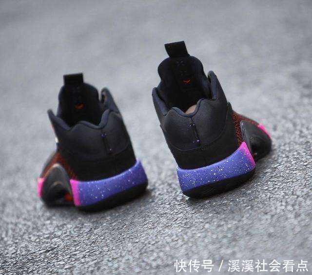 配色|艳丽日落元素！全新配色Air Jordan 35实物图释出