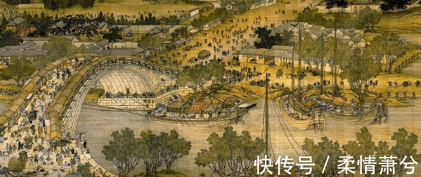 场景|把清明上河图放大100倍,发现一尴尬场景:树下睡觉的小伙在干嘛?