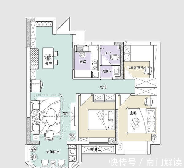 家里面|她的新家虽然只有92平米，但是豪华和精致已经遮挡不住了，有品位