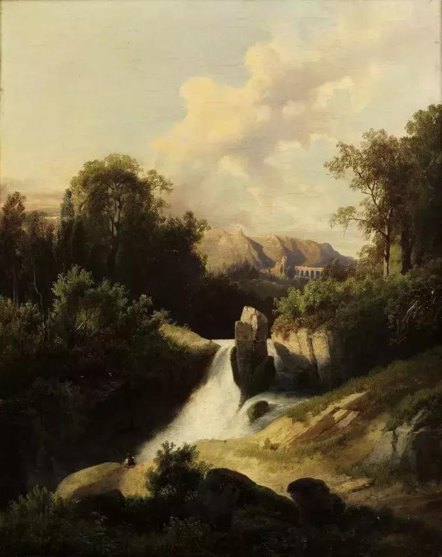 艺术家#奥地利艺术家的超美风景油画,领略大自然的宁静之美