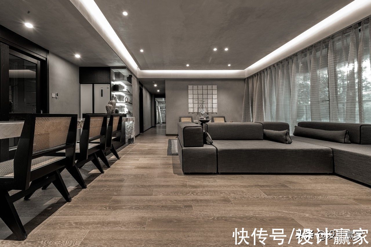茶台|128㎡侘寂风平层，晒晒室内实拍图，美而高级，好让人羡慕