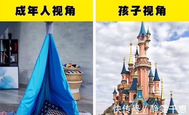想象力|成人视角VS孩子视角，6张对比图暴露出巨大差异，家长直言太真实