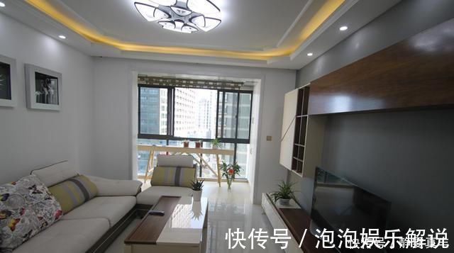 阳台|爸妈果断给我把婚房都装好了,好漂亮,特别是入户鞋柜和阳台柜子