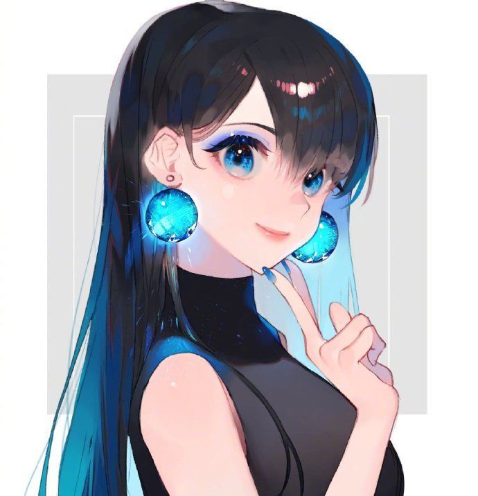 妹子|看了画师大佬笔下这些笑得超甜的妹子,感觉一整天都被治愈了