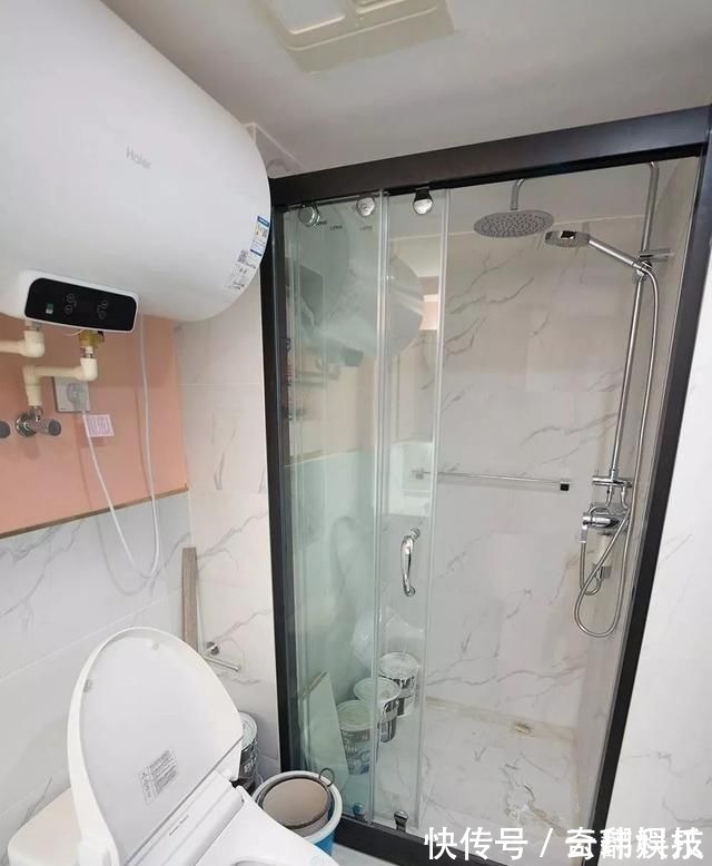 石膏线|58㎡小户型,一居改两居空间越变越大,客厅装成小书房孩子超喜欢