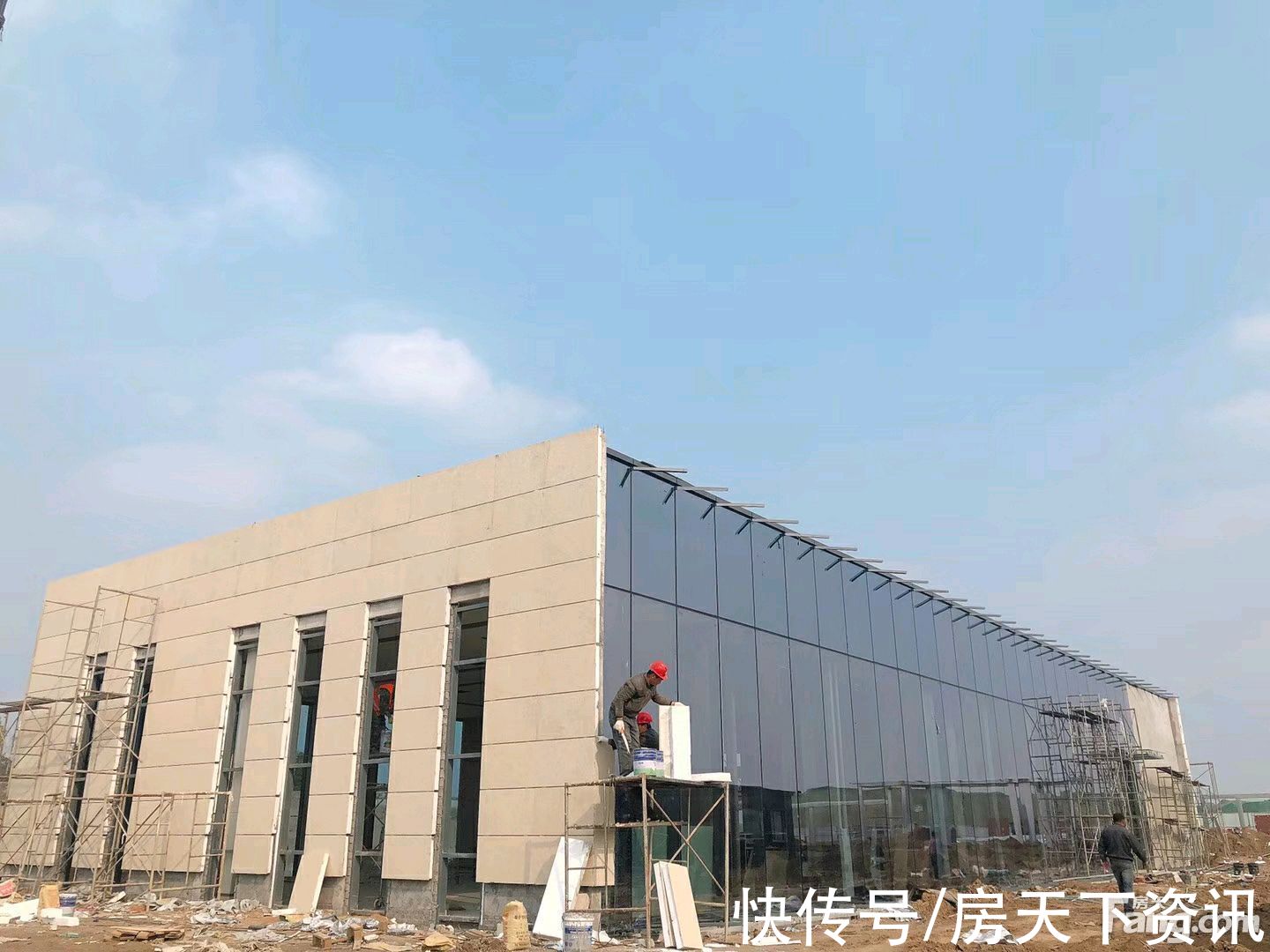 蓝城|潍坊经济开发区热门楼盘项目现场传来一批新照片,请查收