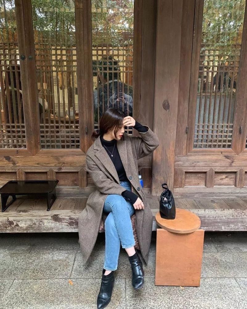  小黑|今冬正流行,奶奶裤 + 短靴，小黑裤 + 长靴!