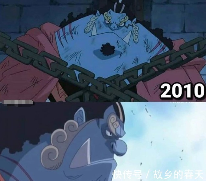 和之国|草帽团从初登场到和之国的变化,山治乔巴画风都变了,而索隆最惨