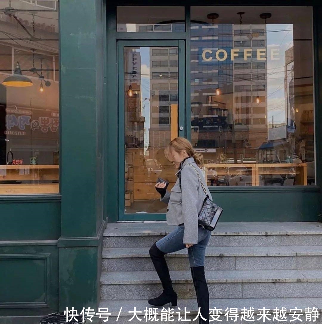 厚外套+高腰裤=冬季最火显高套路，保暖又时尚超显腿长！！