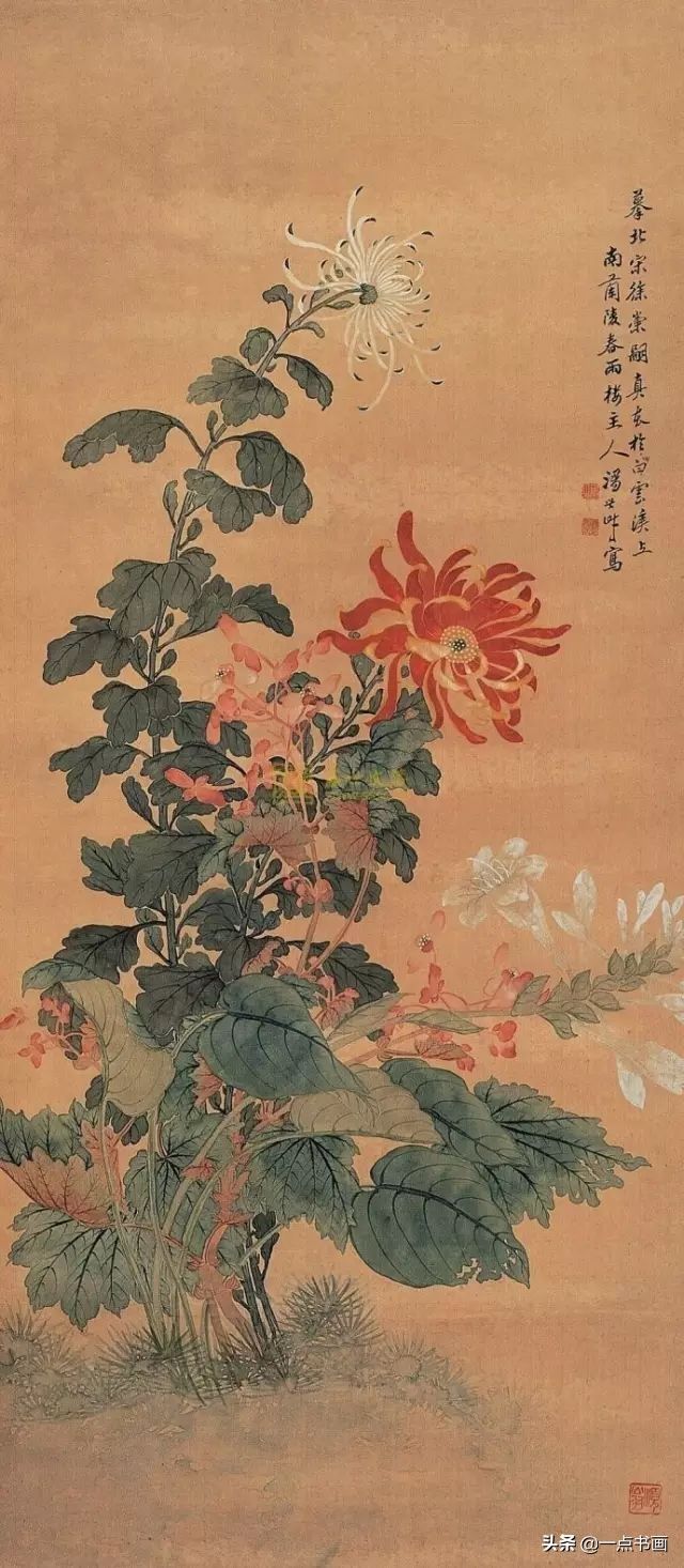 花卉&汤世澍：布衣画家?，晚年名扬天下