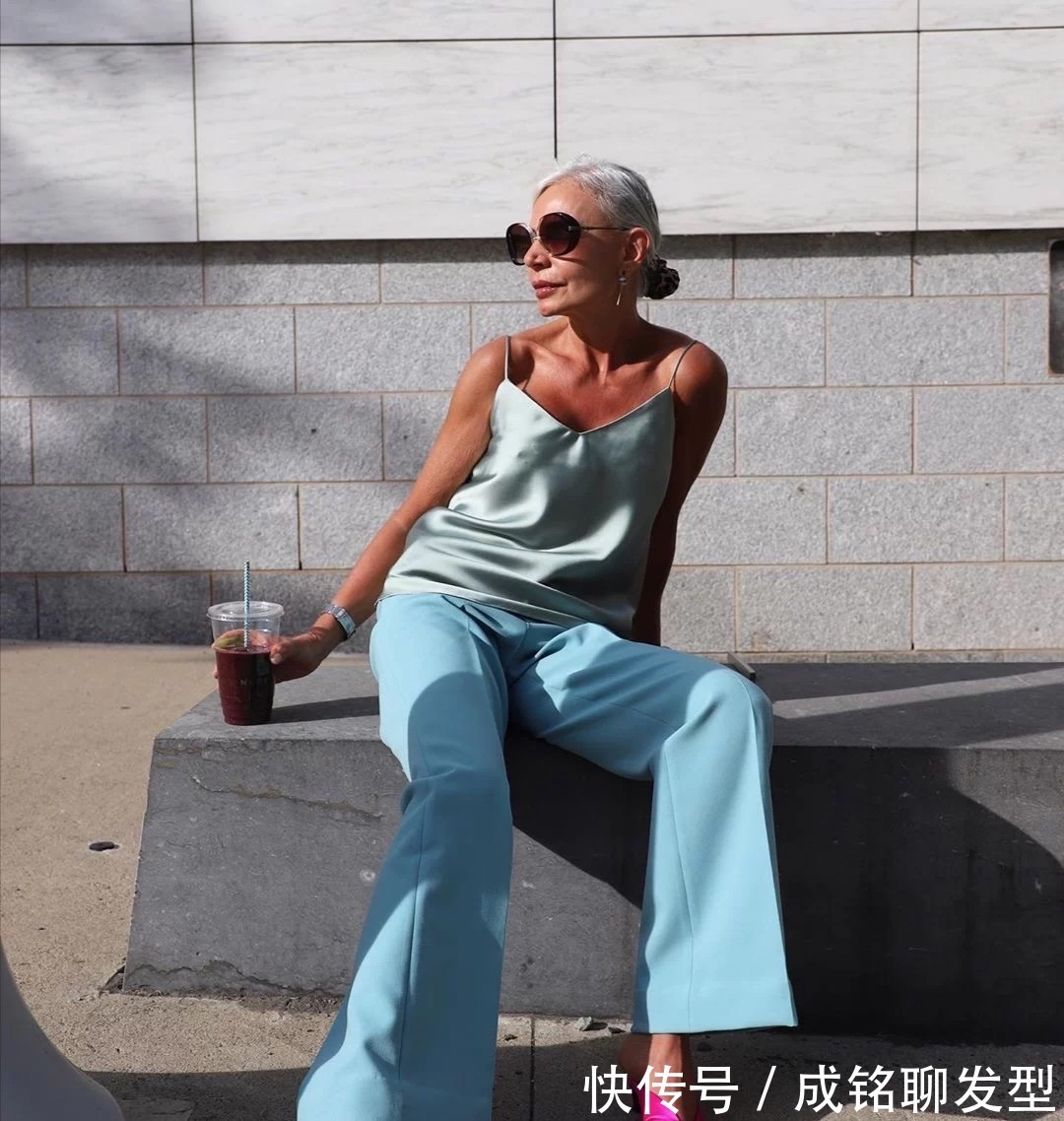 年纪|爱美与年龄无关,年过半百的奶奶轻松玩转时尚,一把年纪一样很潮