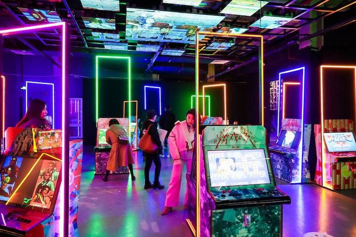  演变|电竞前线丨一场可以“打游戏”的展览，让人看到技术和文化的演变