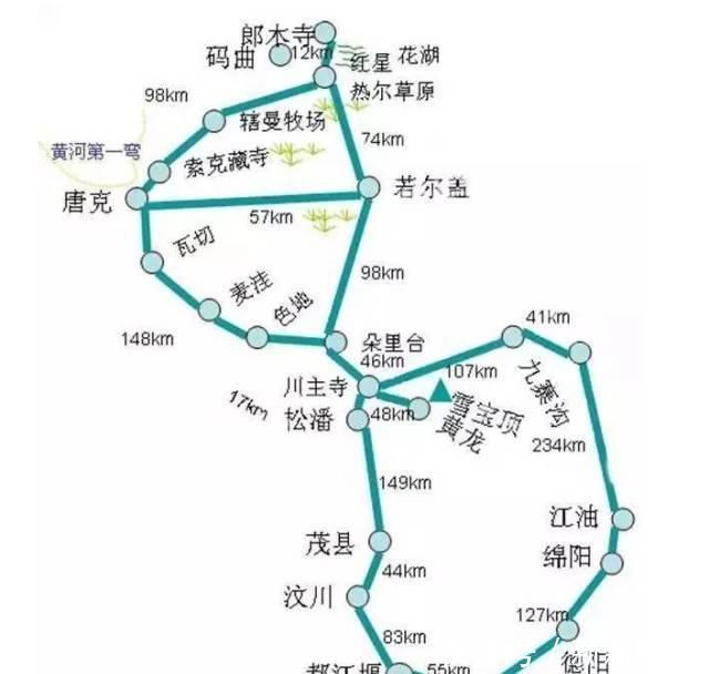 中国|中国的66号公路这条藏在川西的草原天路，每一帧都是流动的大片思鹿旅行