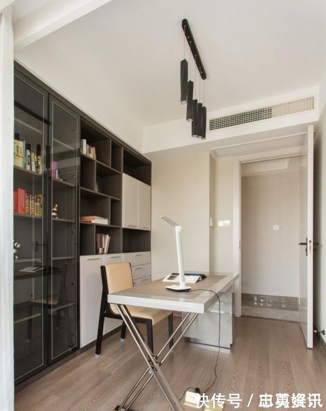 玄关|120平简约风四居室,舒适度满分,三口之家住这里幸福极了