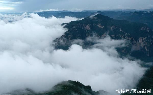 景区|恢复开放，云台山景区迎来壮美云海∣视频