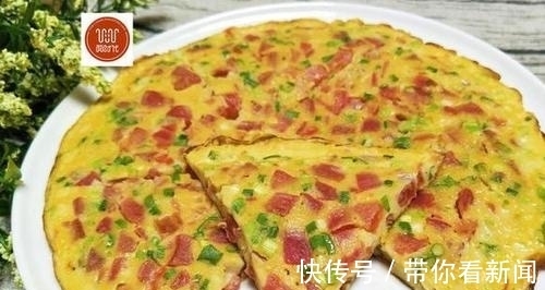 番茄炒蛋|鸡蛋的花样吃法，番茄鸡蛋饼，比番茄炒蛋还好吃的美食