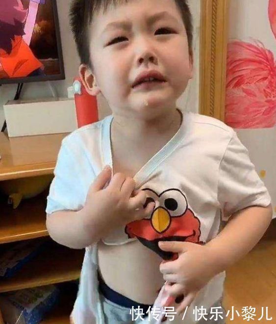 孩子|姐弟俩“大打出手”,弟弟战袍破烂不堪,两人模样逗笑宝妈