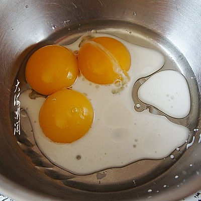 斑马纹戚风蛋糕