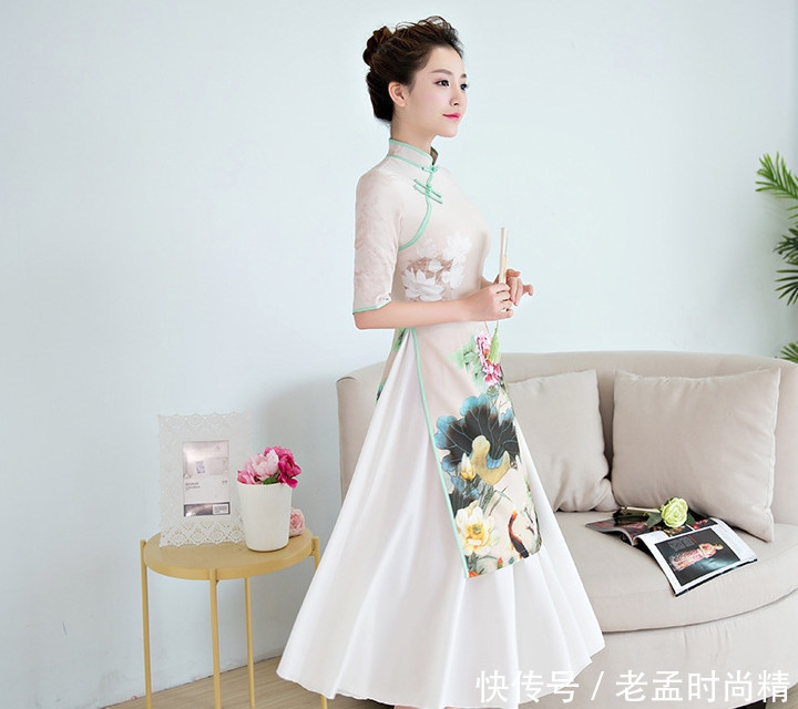 女人穿旗袍就是美! 尤其下面几款, 满满女人味