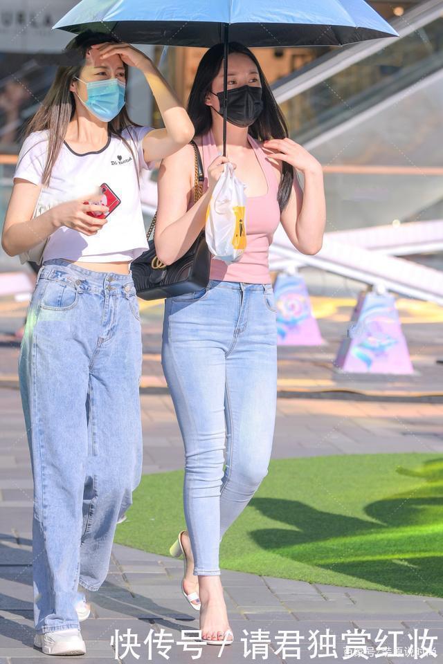 高跟鞋|为了穿搭省心,牛仔裤是个好选择,款式多样又时尚