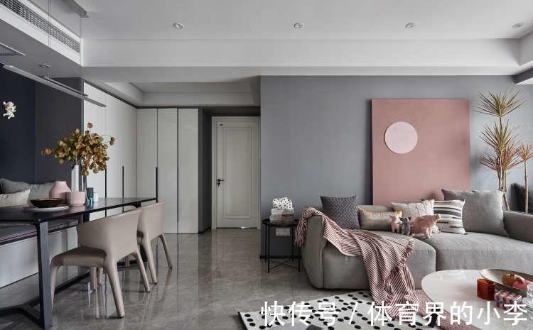 边界感|高级灰加烟粉的绝美搭配,寒冷的冬日,她家的颜色一定能暖到你!