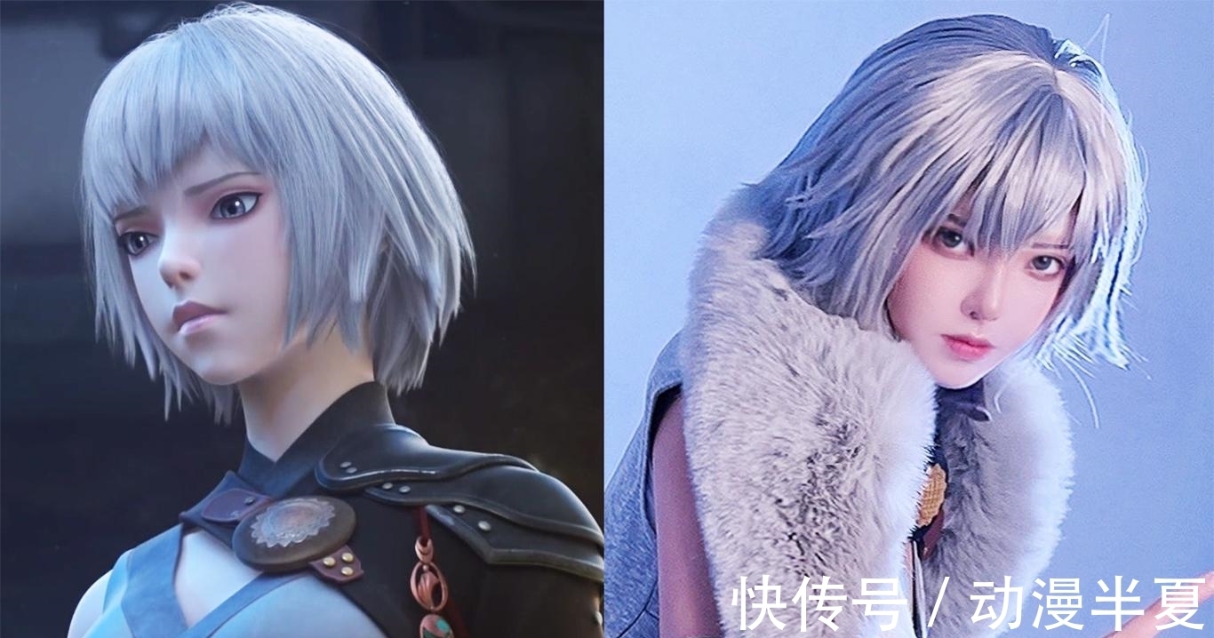 手办|小姐姐们COS《灵笼》白月魁，秒碎次元壁，这是真人版手办吧？